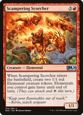 Scampering Scorcher [Core Set 2020] - The Mythic Store | 24h Order Processing