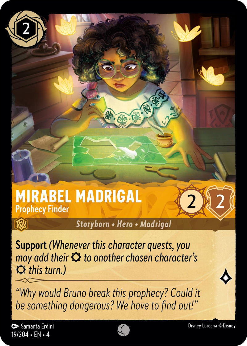 Mirabel Madrigal - Prophecy Finder (19/204) [Ursula's Return] - The Mythic Store | 24h Order Processing