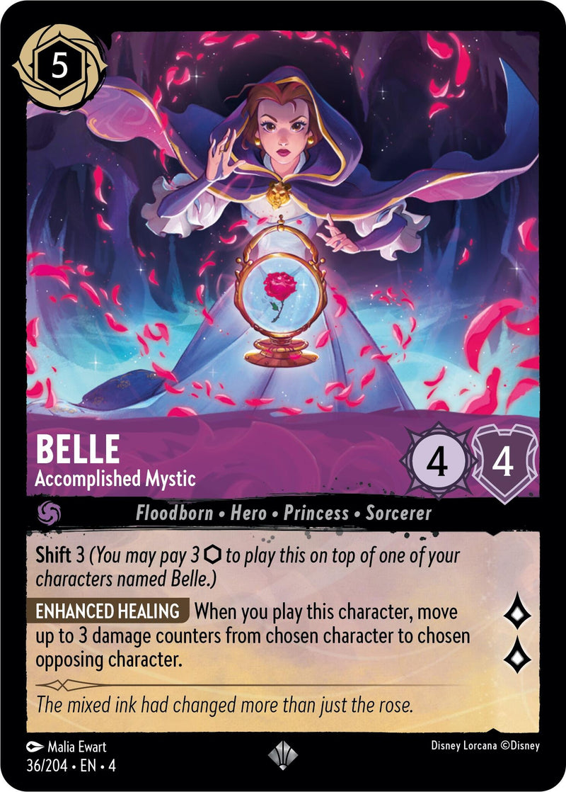 Belle - Accomplished Mystic (36/204) [Ursula's Return] - The Mythic Store | 24h Order Processing