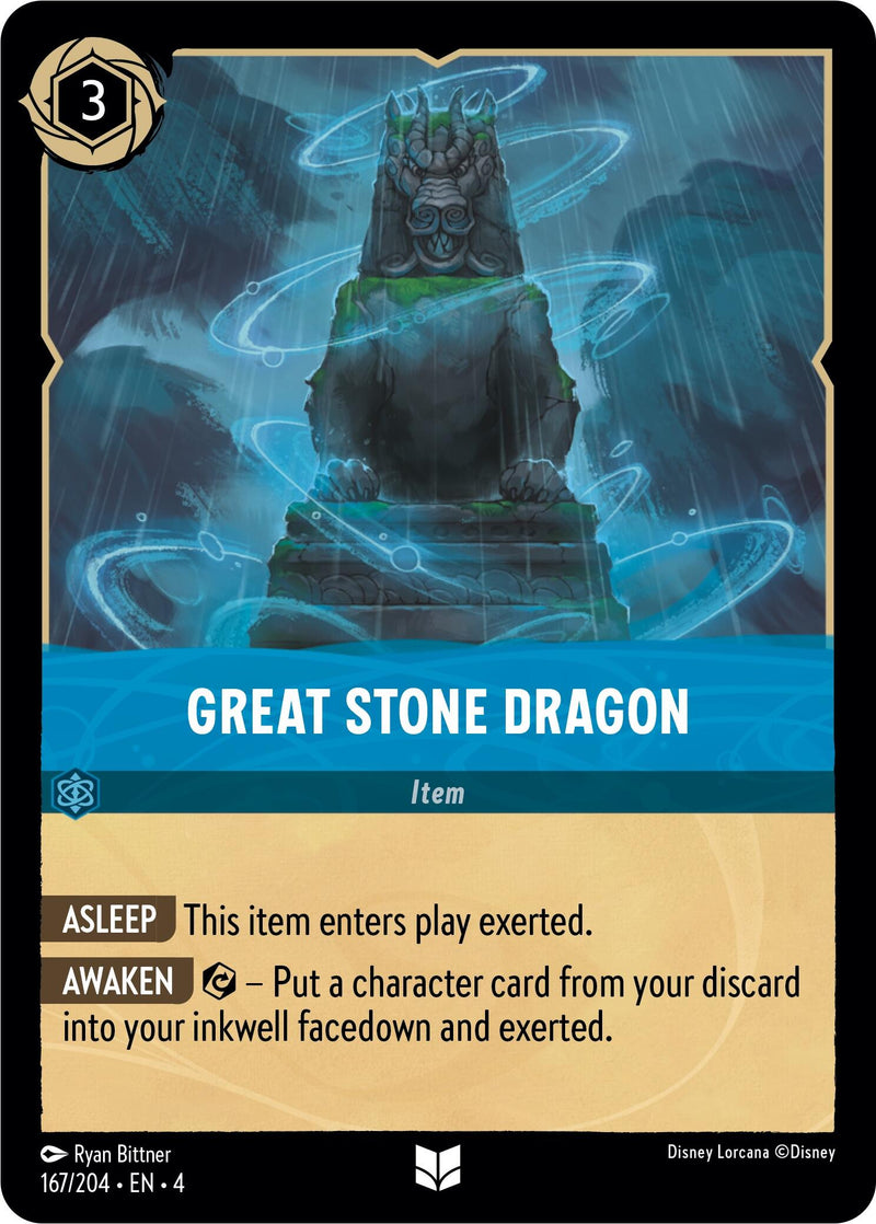 Great Stone Dragon (167/204) [Ursula's Return] - The Mythic Store | 24h Order Processing