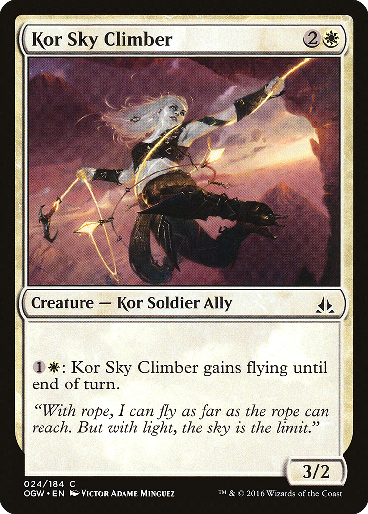 Kor Sky Climber [Oath of the Gatewatch] - The Mythic Store | 24h Order Processing