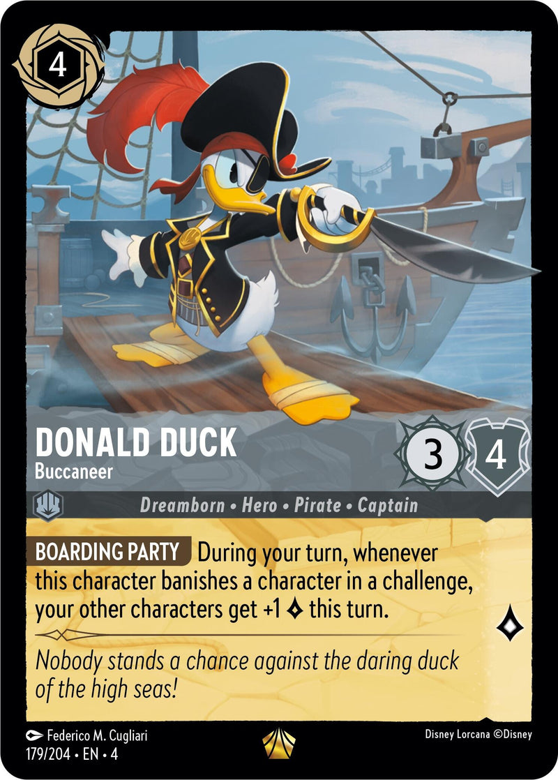 Donald Duck - Buccaneer (179/204) [Ursula's Return] - The Mythic Store | 24h Order Processing