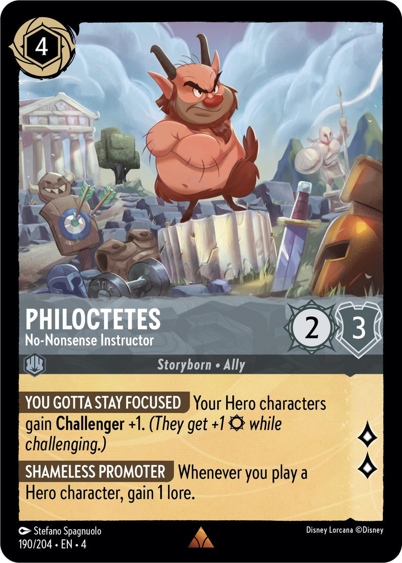 Philoctetes - No-Nonsense Instructor (190/204) [Ursula's Return] - The Mythic Store | 24h Order Processing