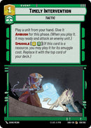 Timely Intervention (129/262) (129/262) [Shadows of the Galaxy] - The Mythic Store | 24h Order Processing