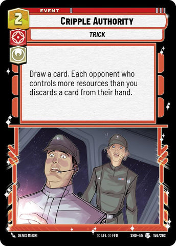 Cripple Authority (156/262) (156/262) [Shadows of the Galaxy] - The Mythic Store | 24h Order Processing