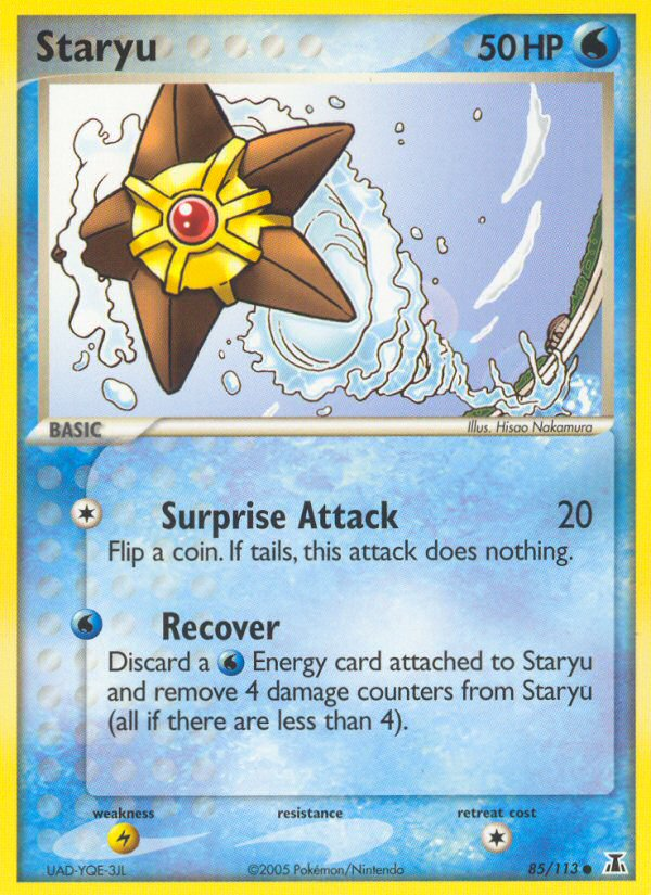 Staryu (85/113) [EX: Delta Species] - The Mythic Store | 24h Order Processing