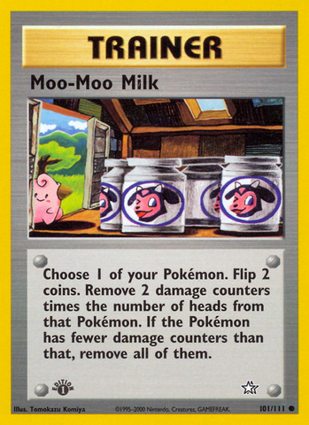 Moo-Moo Milk (101/111) [Neo Genesis 1st Edition] - The Mythic Store | 24h Order Processing