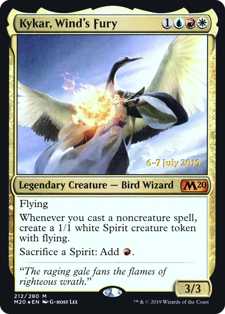 Kykar, Wind's Fury [Core Set 2020 Prerelease Promos] - The Mythic Store | 24h Order Processing