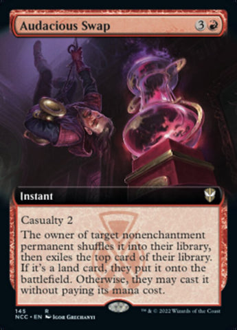 Audacious Swap (Extended Art) [Streets of New Capenna Commander] - The Mythic Store | 24h Order Processing