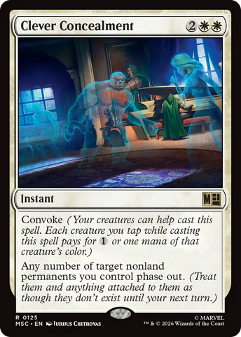 Clever Concealment (Surge Foil) [Marvel Super Heroes Commander] - The Mythic Store | 24h Order Processing
