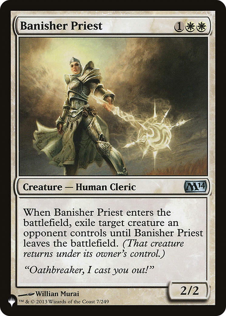 Banisher Priest [The List Reprints] - The Mythic Store | 24h Order Processing