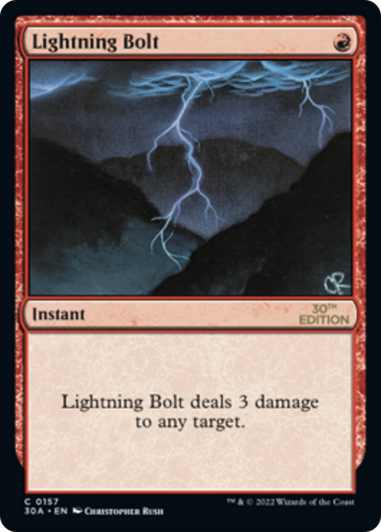 Lightning Bolt [30th Anniversary Edition] - The Mythic Store | 24h Order Processing