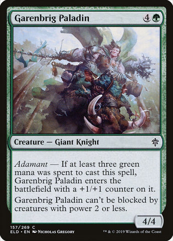 Garenbrig Paladin [Throne of Eldraine] - The Mythic Store | 24h Order Processing