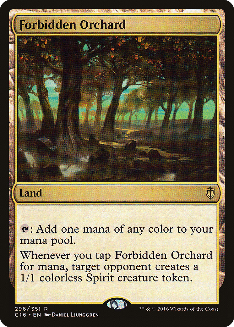 Forbidden Orchard [Commander 2016] - The Mythic Store | 24h Order Processing