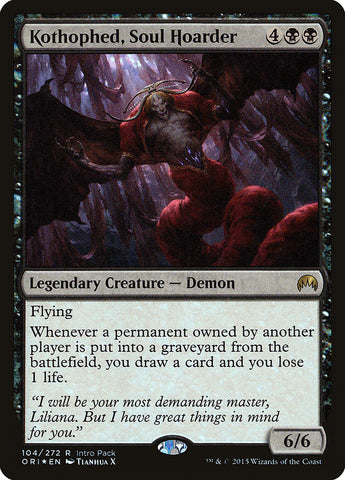 Kothophed, Soul Hoarder (Intro Pack) [Magic Origins Promos] - The Mythic Store | 24h Order Processing