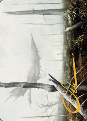 Swamp Art Card (Gold-Stamped Signature) [Dominaria United Art Series] - The Mythic Store | 24h Order Processing