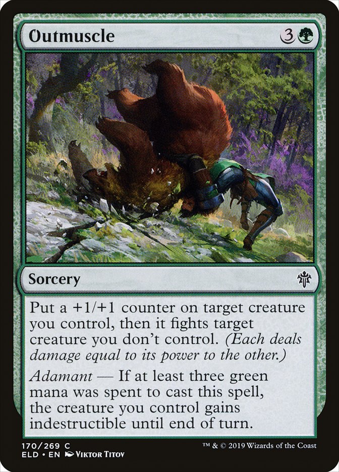 Outmuscle [Throne of Eldraine] - The Mythic Store | 24h Order Processing