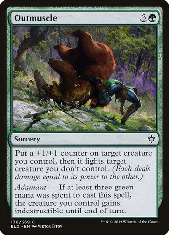 Outmuscle [Throne of Eldraine] - The Mythic Store | 24h Order Processing