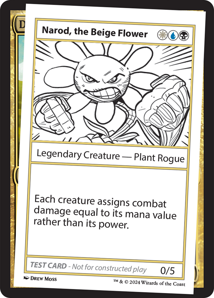 Narod, the Beige Flower [Mystery Booster 2 Playtest Cards] - The Mythic Store | 24h Order Processing