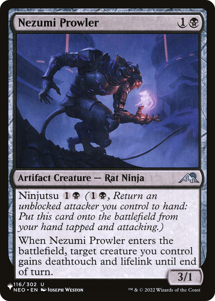 Nezumi Prowler [The List] - The Mythic Store | 24h Order Processing