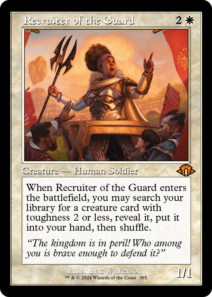 Recruiter of the Guard (Retro) [Modern Horizons 3] - The Mythic Store | 24h Order Processing