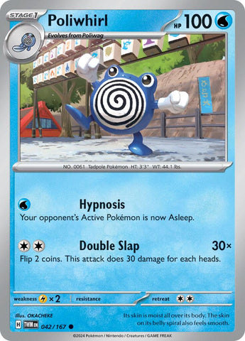Poliwhirl (042/167) [Scarlet & Violet: Twilight Masquerade] - The Mythic Store | 24h Order Processing