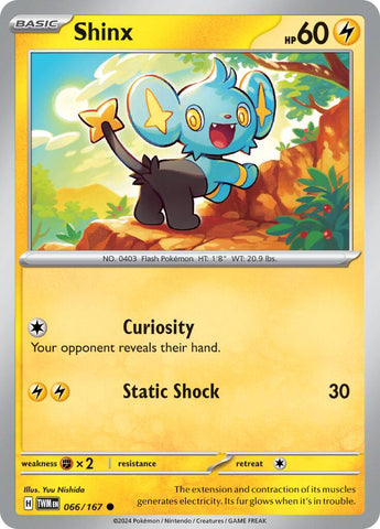 Shinx (066/167) [Scarlet & Violet: Twilight Masquerade] - The Mythic Store | 24h Order Processing