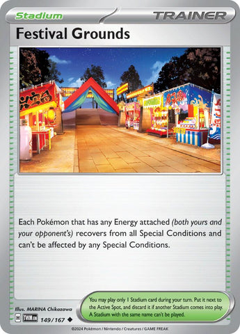Festival Grounds (149/167) [Scarlet & Violet: Twilight Masquerade] - The Mythic Store | 24h Order Processing