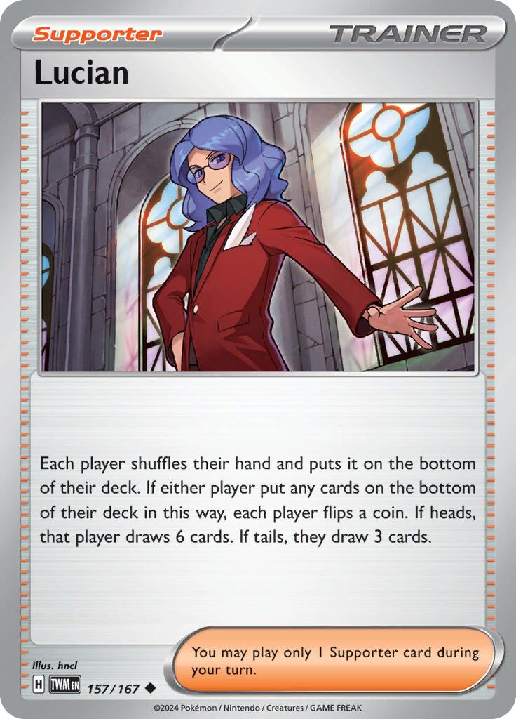 Lucian (157/167) [Scarlet & Violet: Twilight Masquerade] - The Mythic Store | 24h Order Processing