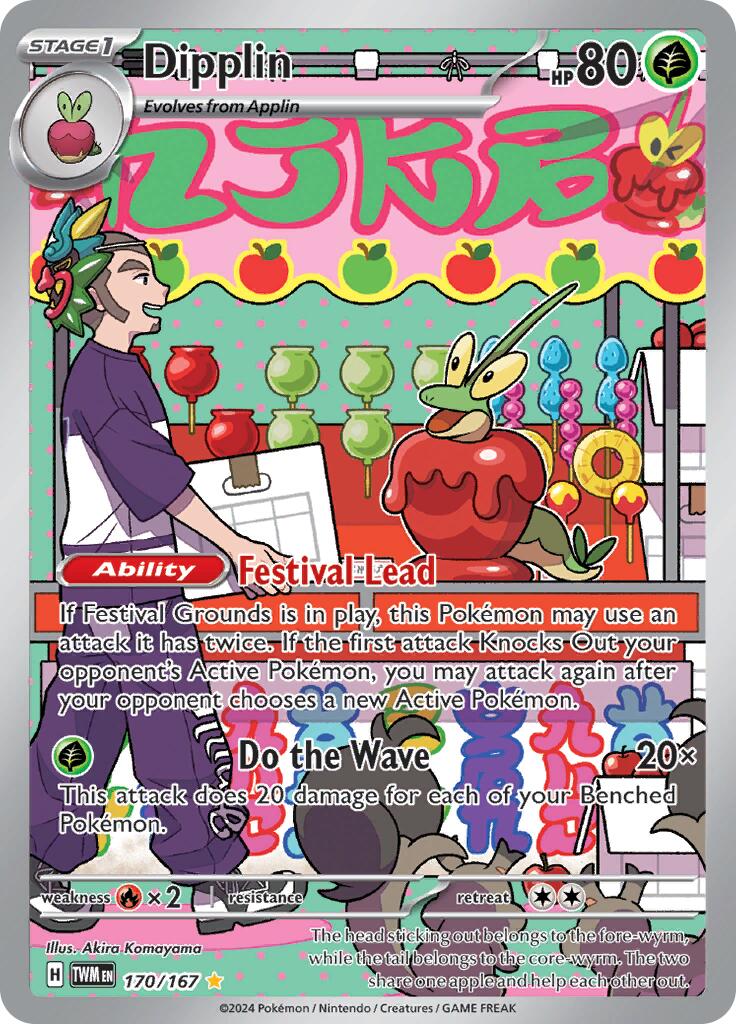 Dipplin (170/167) [Scarlet & Violet: Twilight Masquerade] - The Mythic Store | 24h Order Processing