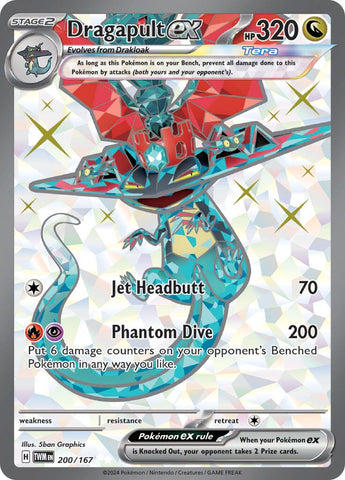 Dragapult ex (200/167) [Scarlet & Violet: Twilight Masquerade] - The Mythic Store | 24h Order Processing