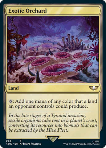 Exotic Orchard (Surge Foil) [Warhammer 40,000] - The Mythic Store | 24h Order Processing