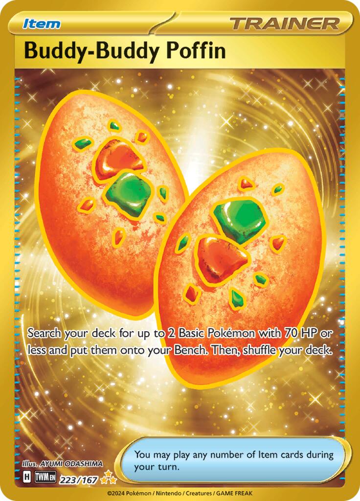 Buddy-Buddy Poffin (223/167) [Scarlet & Violet: Twilight Masquerade] - The Mythic Store | 24h Order Processing