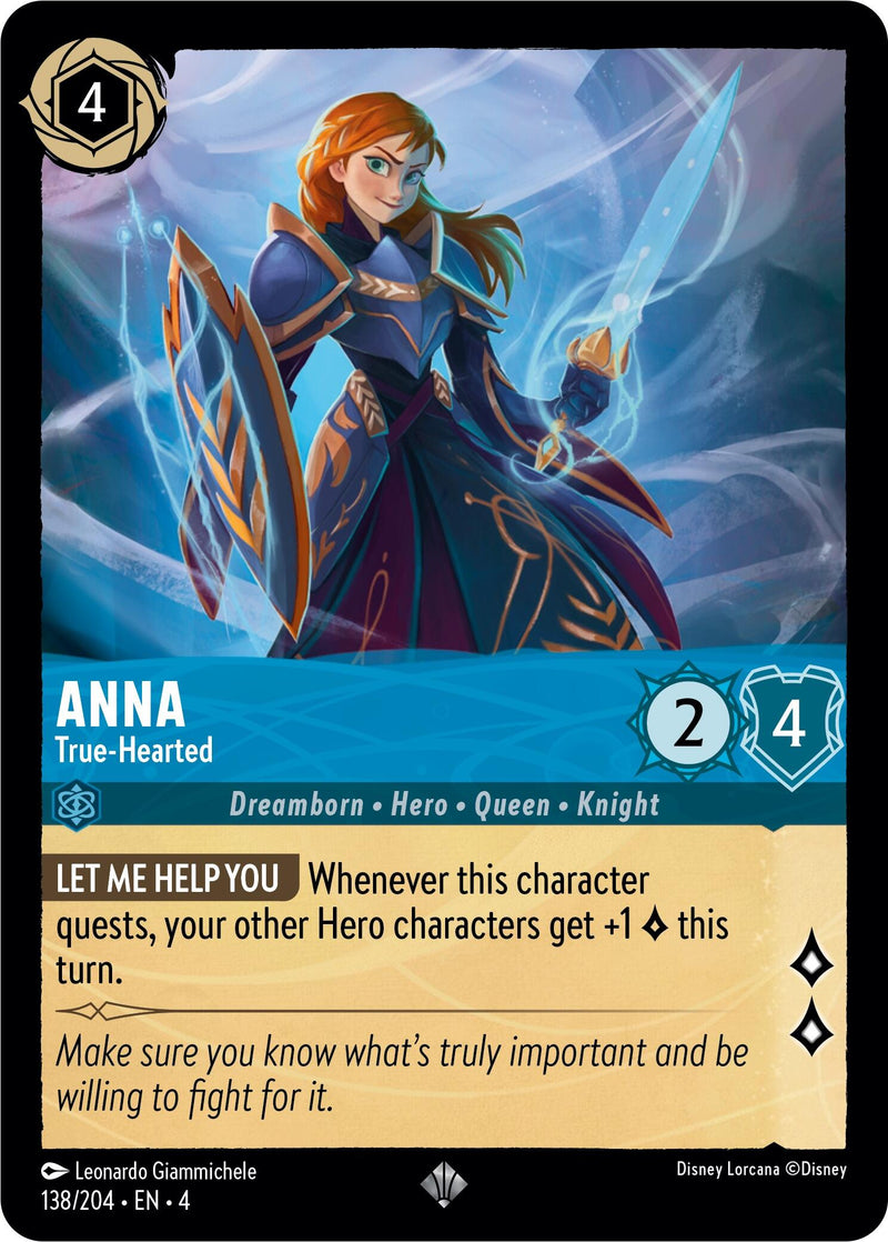 Anna - True-Hearted (138/204) [Ursula's Return] - The Mythic Store | 24h Order Processing