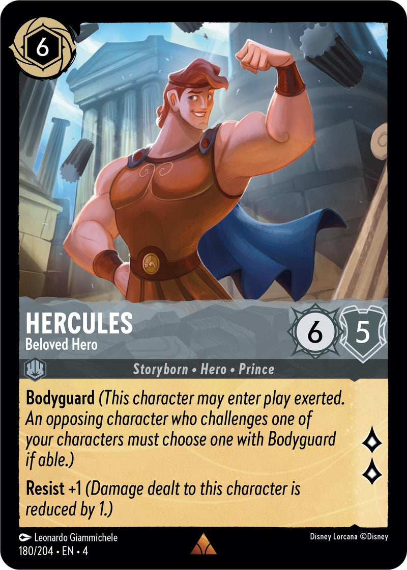 Hercules - Beloved Hero (180/204) [Ursula's Return] - The Mythic Store | 24h Order Processing