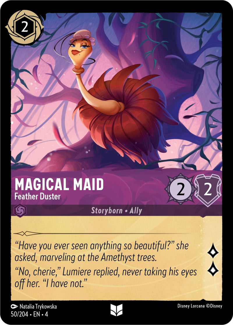 Magical Maid - Feather Duster (50/204) [Ursula's Return] - The Mythic Store | 24h Order Processing