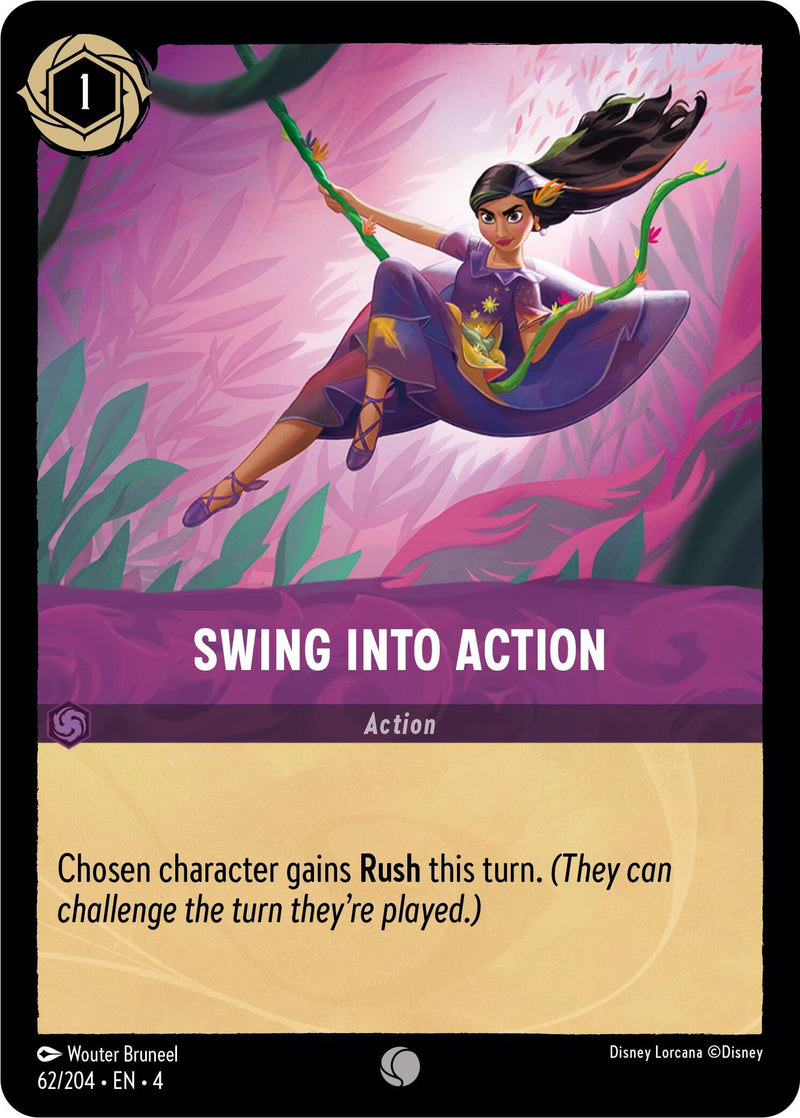 Swing into Action (62/204) [Ursula's Return] - The Mythic Store | 24h Order Processing