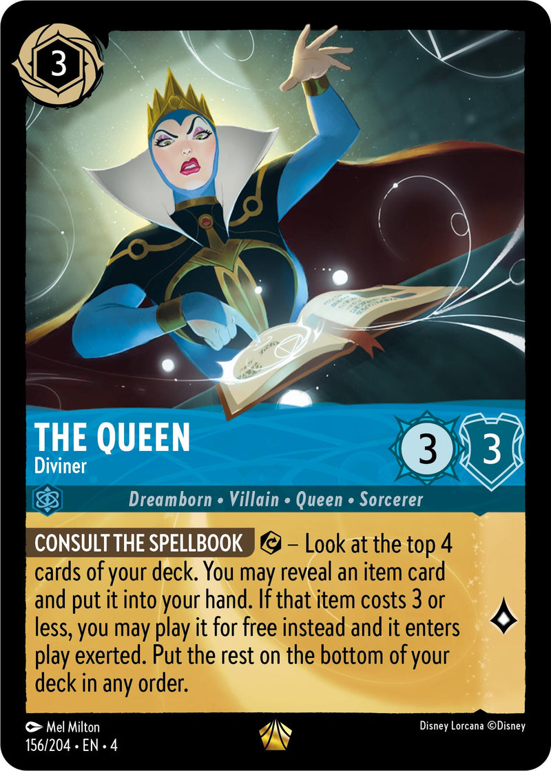 The Queen - Diviner (156/204) [Ursula's Return] - The Mythic Store | 24h Order Processing