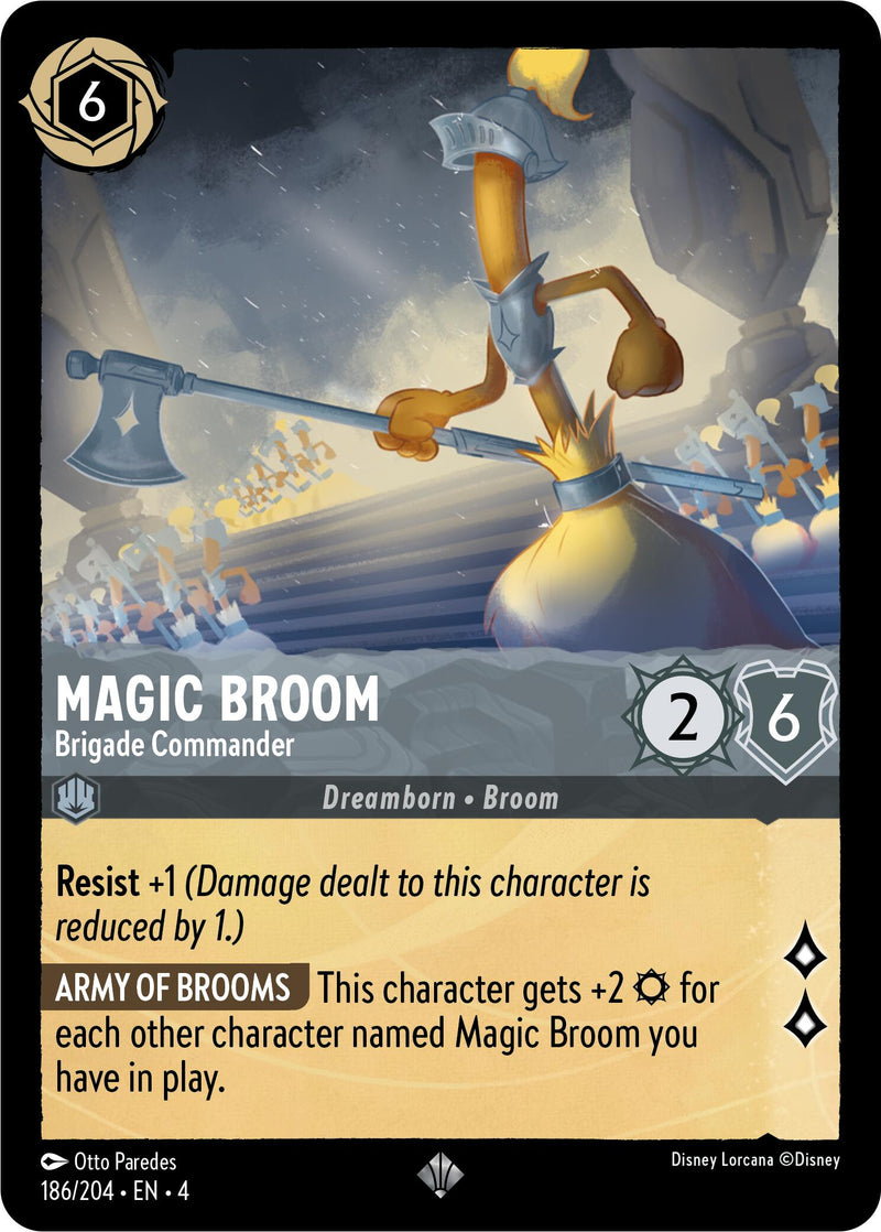 Magic Broom - Brigade Commander (186/204) [Ursula's Return] - The Mythic Store | 24h Order Processing