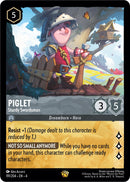 Piglet - Sturdy Swordsman (191/204) [Ursula's Return] - The Mythic Store | 24h Order Processing