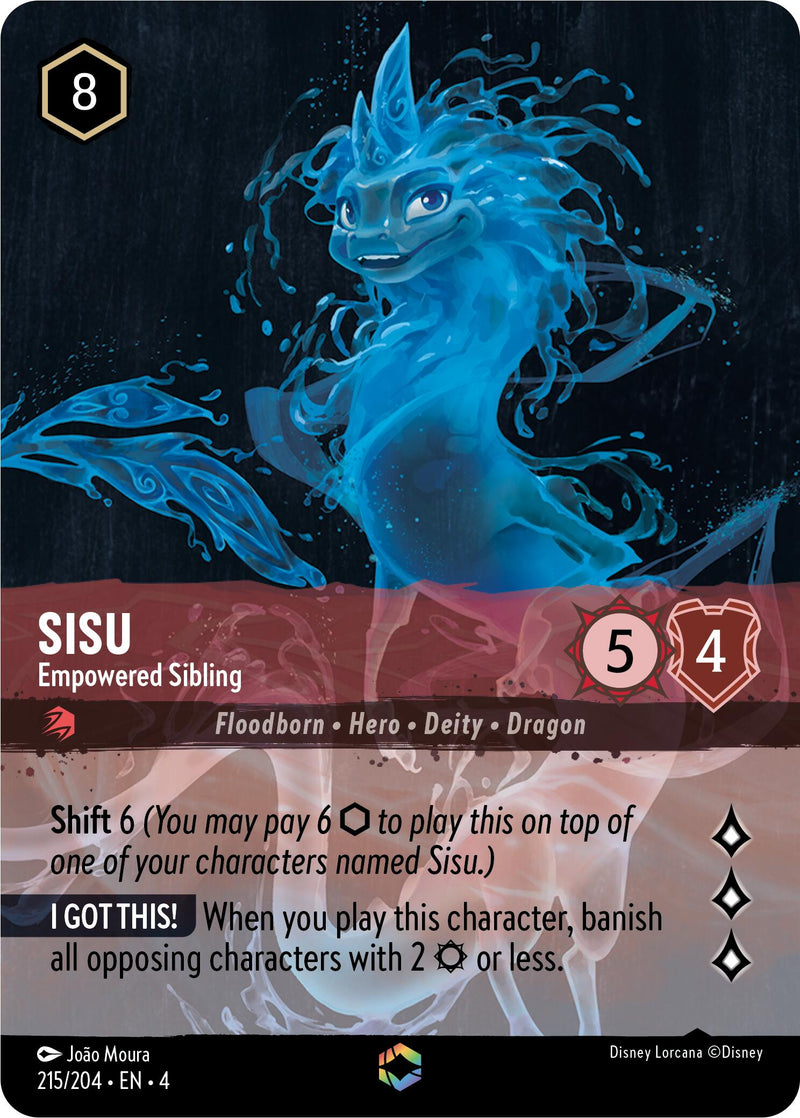 Sisu - Empowered Sibling (Enchanted) (215/204) [Ursula's Return] - The Mythic Store | 24h Order Processing