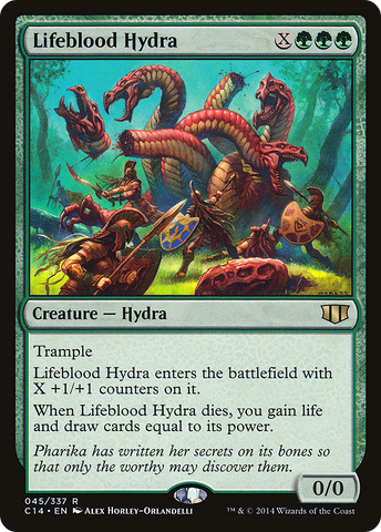 Lifeblood Hydra [Commander 2014] - The Mythic Store | 24h Order Processing