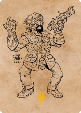 Jan Jansen, Chaos Crafter Art Card (Gold-Stamped) [Commander Legends: Battle for Baldur's Gate Art Series] - The Mythic Store | 24h Order Processing
