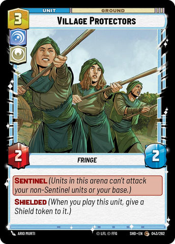 Village Protectors (043/262) (043/262) [Shadows of the Galaxy]