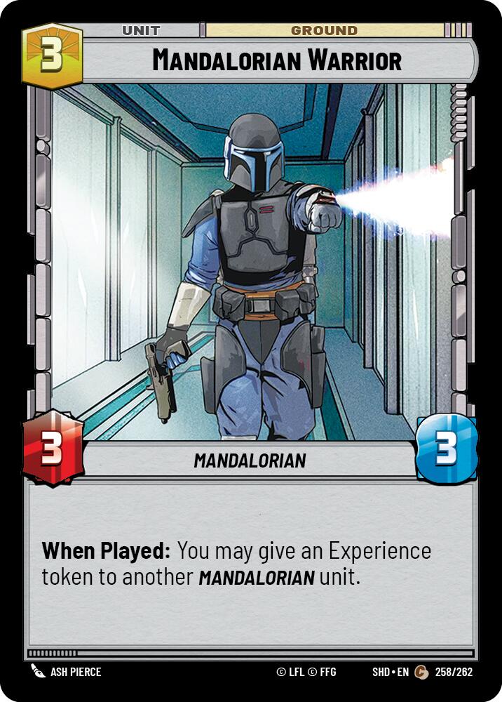 Mandalorian Warrior (258/262) (258/262) [Shadows of the Galaxy] - The Mythic Store | 24h Order Processing