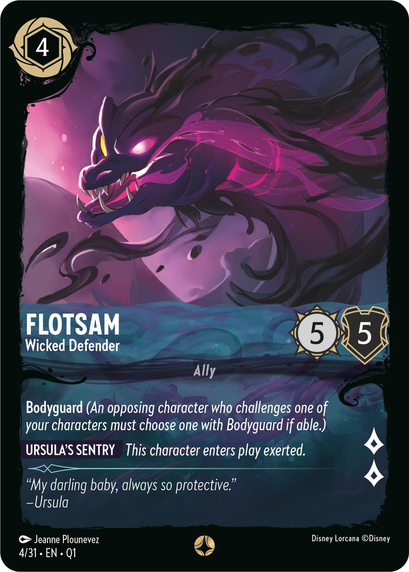 Flotsam - Wicked Defender (4/31) [Illumineer's Quest: Deep Trouble] - The Mythic Store | 24h Order Processing