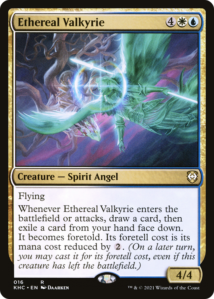 Ethereal Valkyrie [Kaldheim Commander] - The Mythic Store | 24h Order Processing