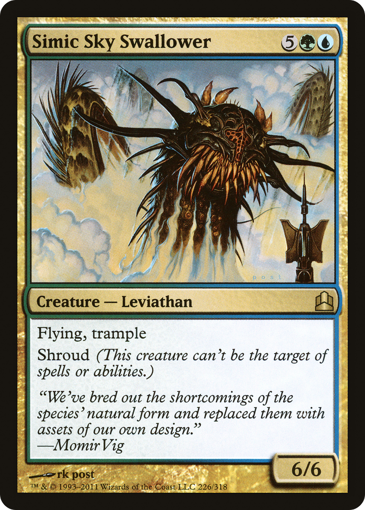 Simic Sky Swallower [Commander 2011] - The Mythic Store | 24h Order Processing