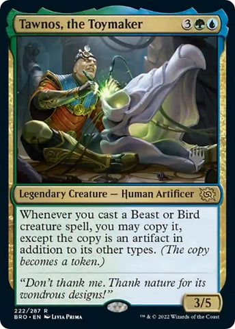 Tawnos, the Toymaker (Promo Pack) [The Brothers' War Promos] - The Mythic Store | 24h Order Processing