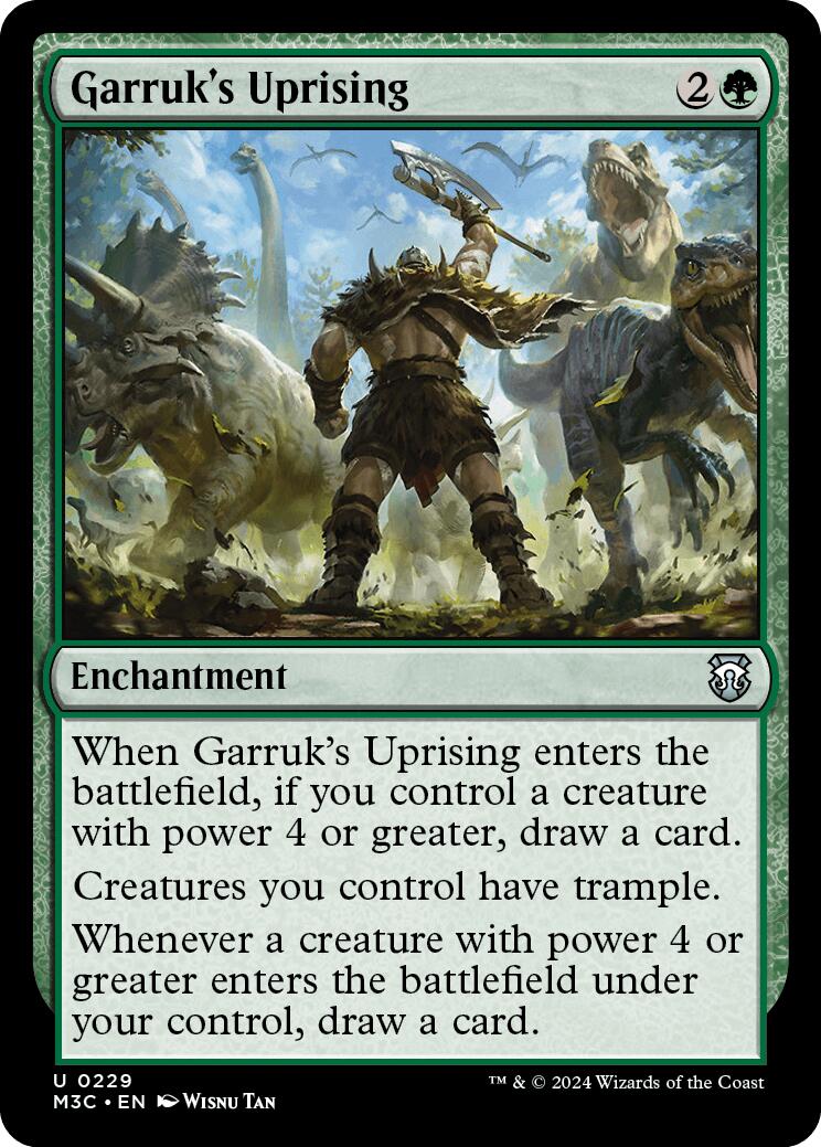 Garruk's Uprising [Modern Horizons 3 Commander] - The Mythic Store | 24h Order Processing